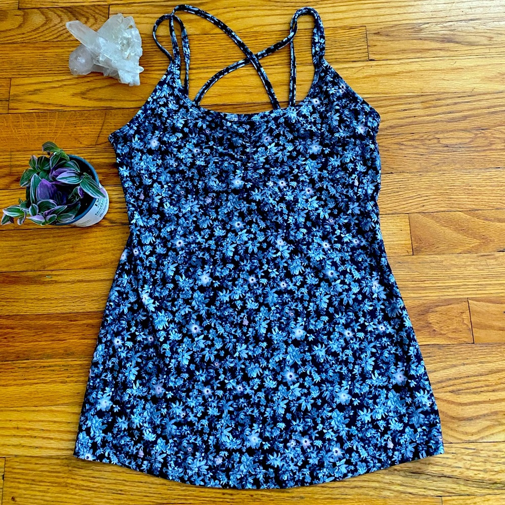 CALIA floral workout tank size small